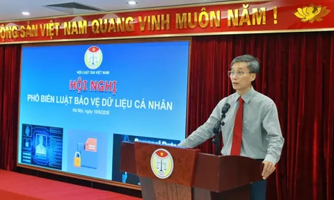 Hội Luật gia Việt Nam phổ biến Luật Bảo vệ dữ liệu cá nhân, hướng tới mục tiêu nâng cao nhận thức pháp lý trong kỷ nguyên số