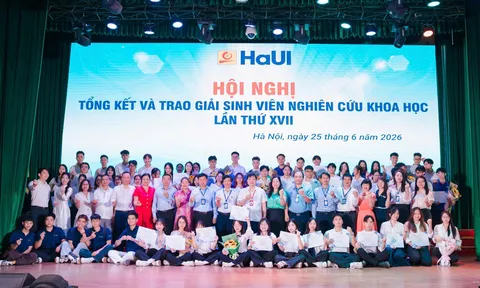 Nhiều công bố nghiên cứu của sinh viên ĐH Công nghiệp Hà Nội tiệm cận quốc tế