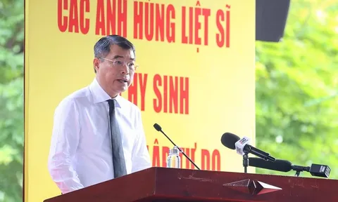 Phát biểu của Thủ tướng Lê Minh Hưng tại lễ triển khai tìm kiếm, quy tập hài cốt liệt sĩ tại Công viên Lê Thị Riêng