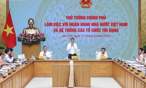 Thủ tướng Lê Minh Hưng làm việc với Ngân hàng Nhà nước và hệ thống các tổ chức tín dụng