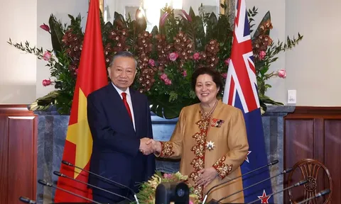 Tuyên bố chung giữa Việt Nam và New Zealand nhân chuyến thăm cấp Nhà nước của Tổng Bí thư, Chủ tịch nước Tô Lâm tới New Zealand