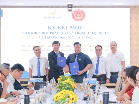 Viện ILIA ký MOU hợp tác đào tạo nhân lực chất lượng cao cùng Trường Đại học Lạc Hồng