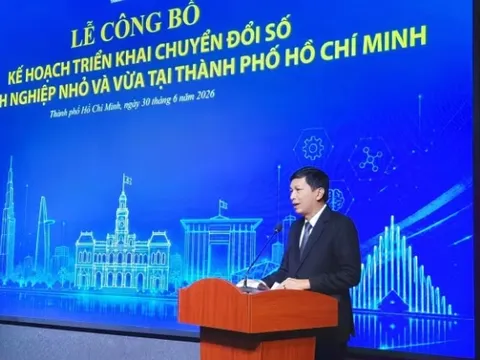 Thành phố Hồ Chí Minh công bố kế hoạch chuyển đổi số cho doanh nghiệp SMS