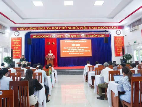Phường Ngũ Hành Sơn tổng kết thực hiện các luật về quốc phòng, an ninh